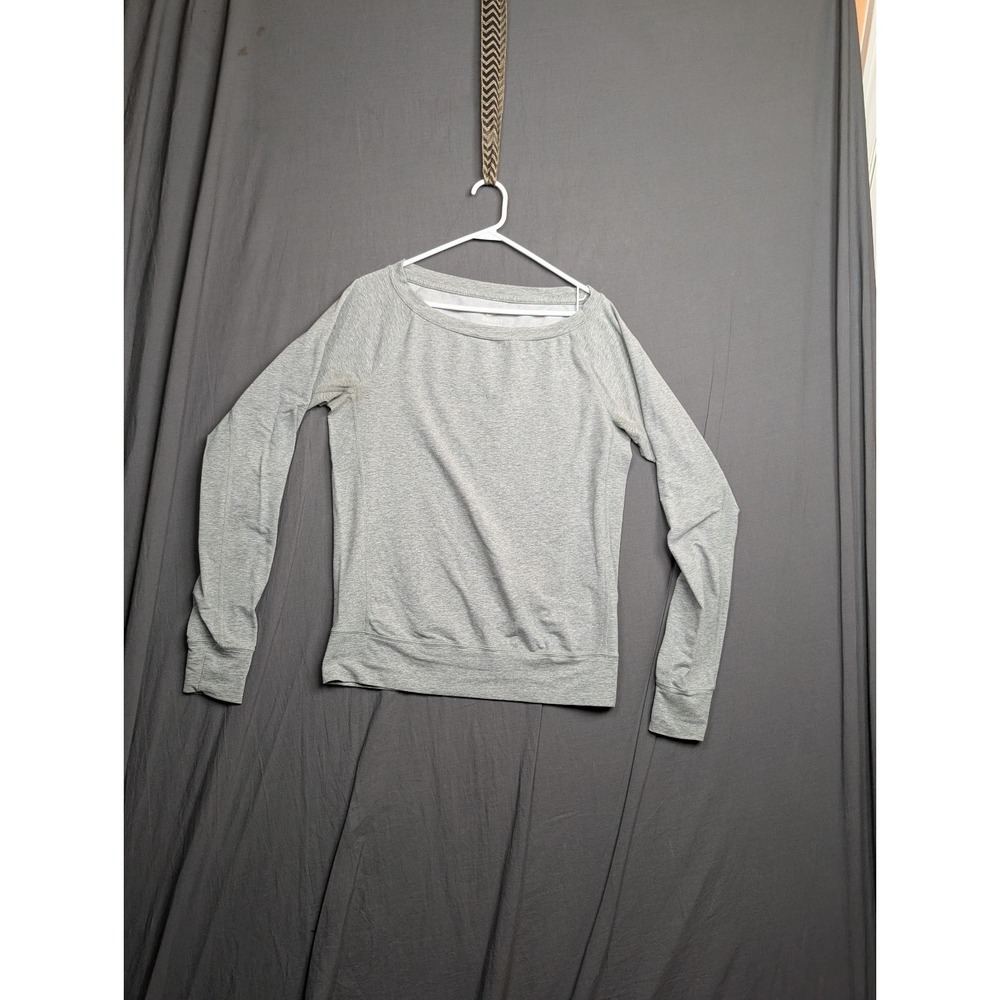 Nike‎ Dri Fit Womens Gray Long Sleeve Top Small